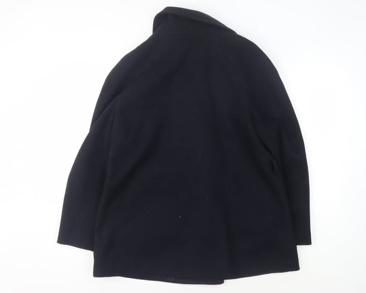 Dorothy Perkins Women's Black Mid-Length Coat Size 14