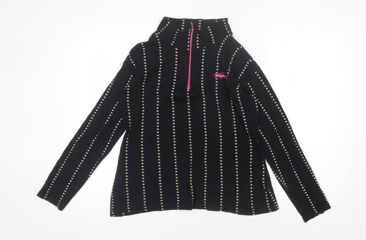 Trespass Women's Black Polka Dot Pullover Sweatshirt M