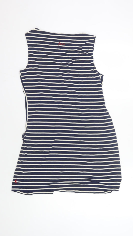 Joules Women's Blue Striped Dress Size 14