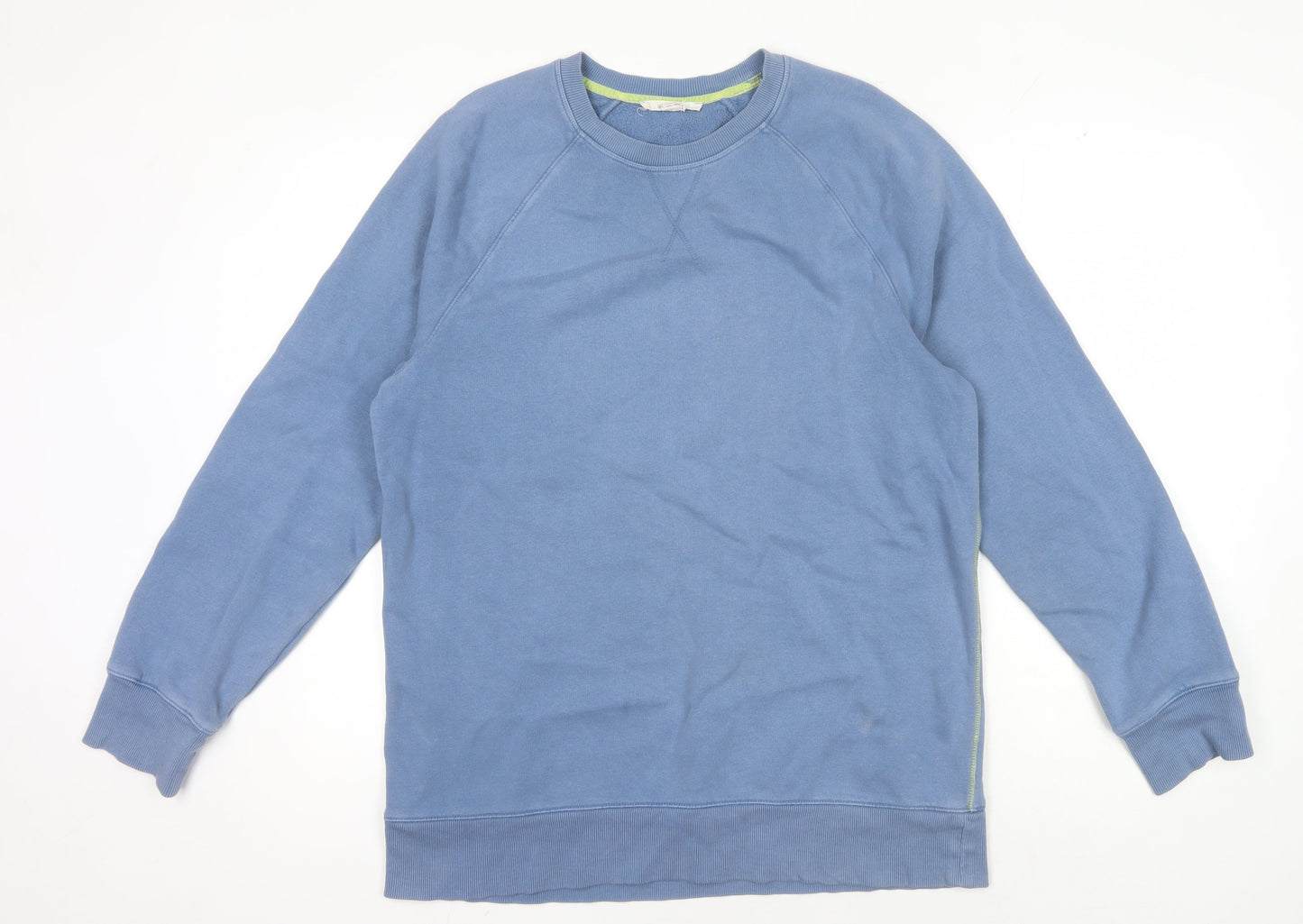 White Stuff Blue Unisex Sweatshirt M Crew Neck