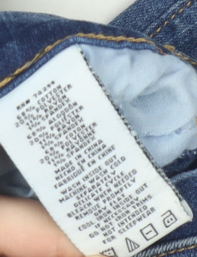 DKNY Women's Blue Straight Jeans - Size 10