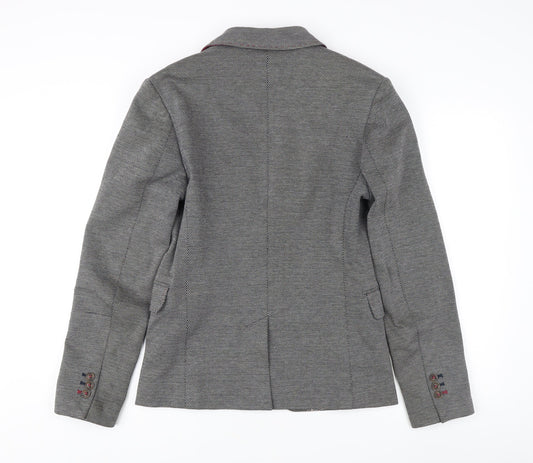 Ted Baker Men's Grey Slim Fit Tweed Blazer 3