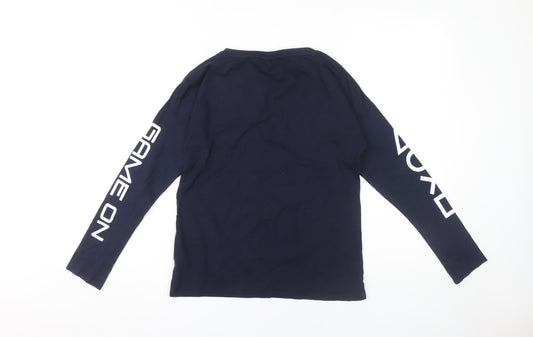 Fashion UK Boys Blue PlayStation Long Sleeve T-Shirt 14 Years