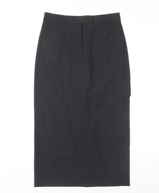 DKNY Women's Black Pencil Skirt Size 4 Wool Workwear