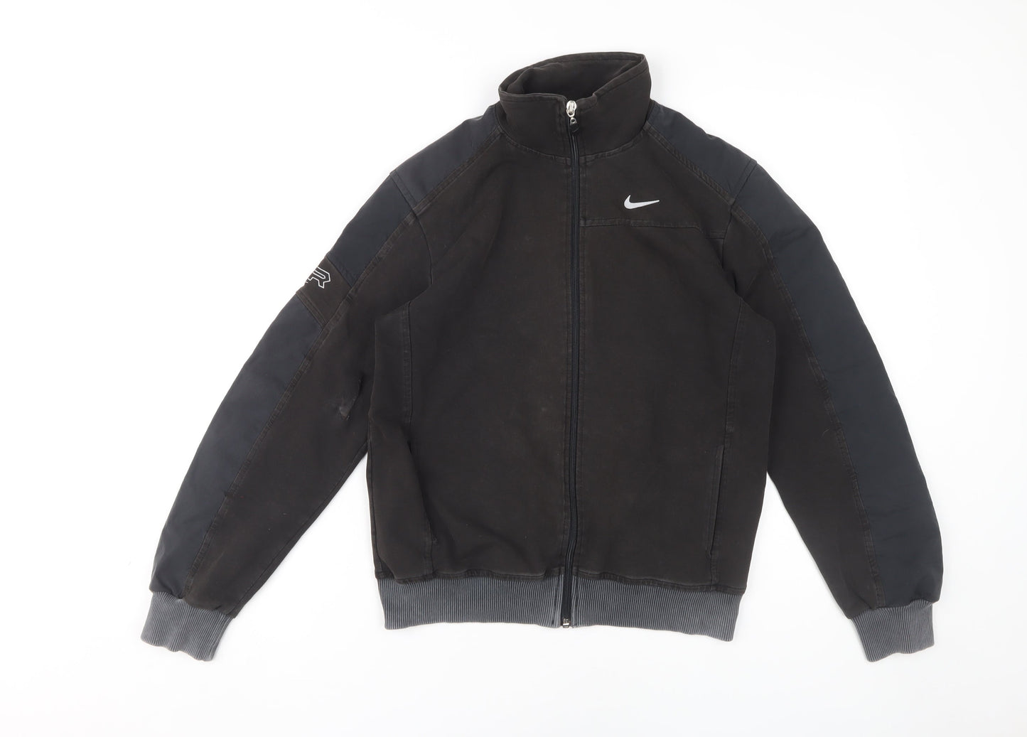 Nike Unisex Black Bomber Jacket Medium Casual