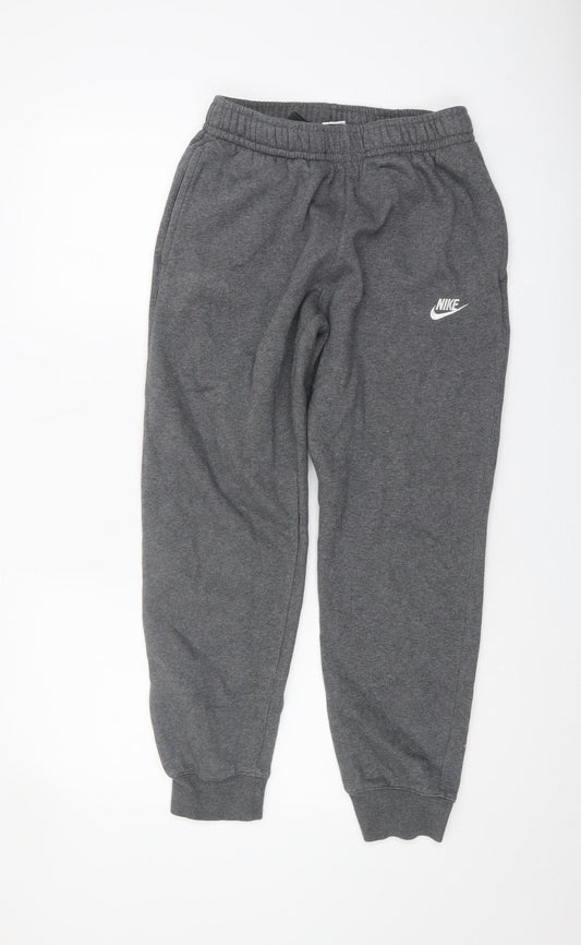 Nike Unisex Grey Jogger Trousers S, Casual Comfort