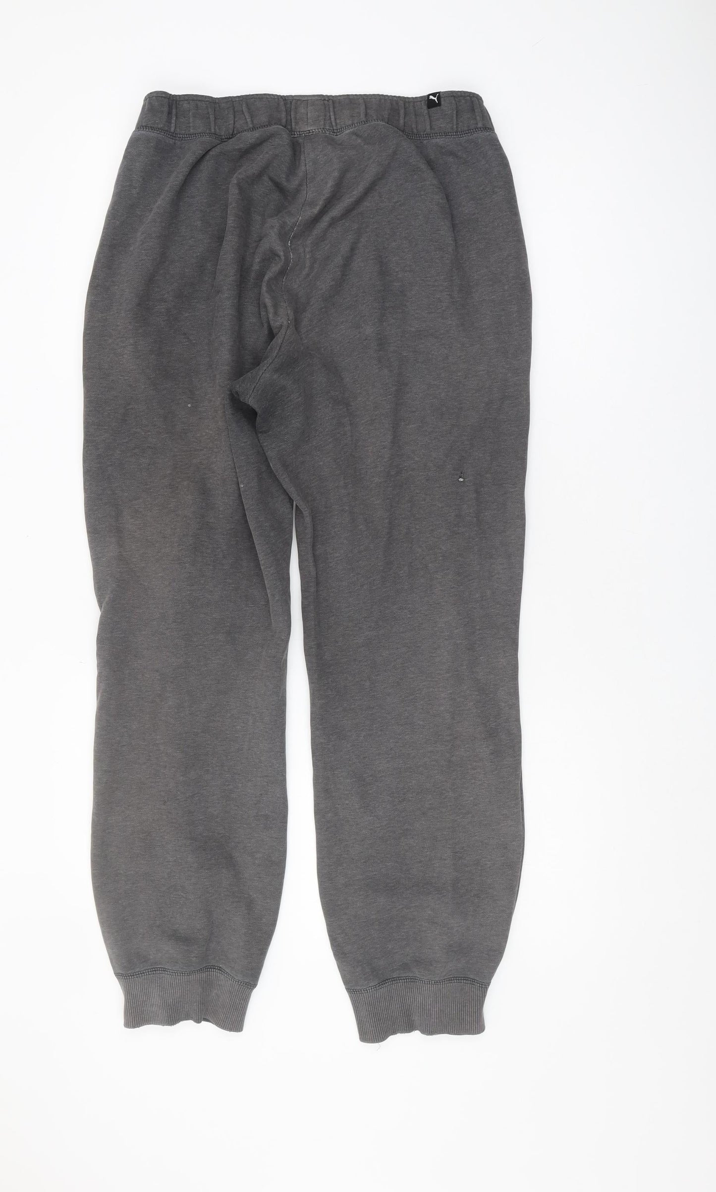 Puma Men's Grey Jogger Trousers - M, Casual Sportswear