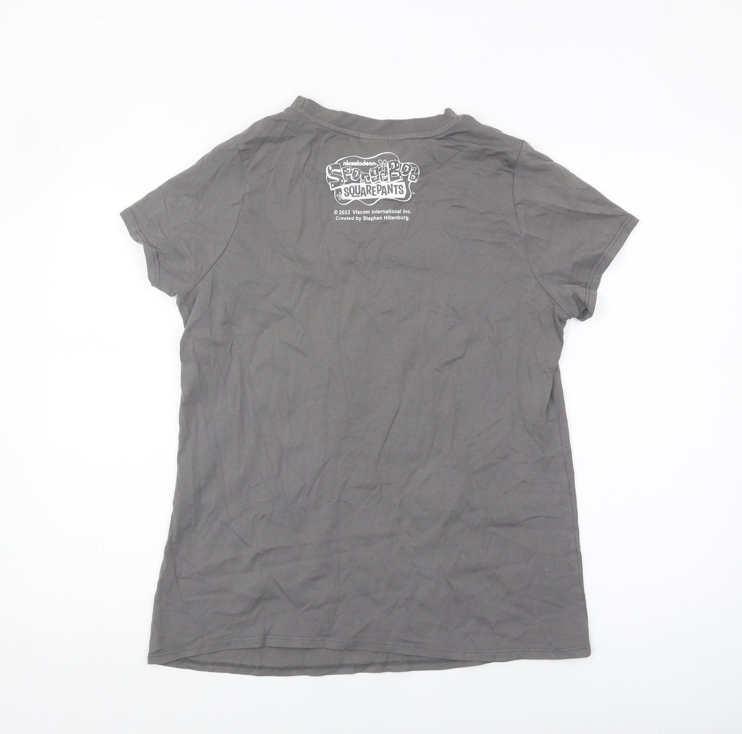Nickelodeon George Women's Grey SpongeBob T-Shirt
