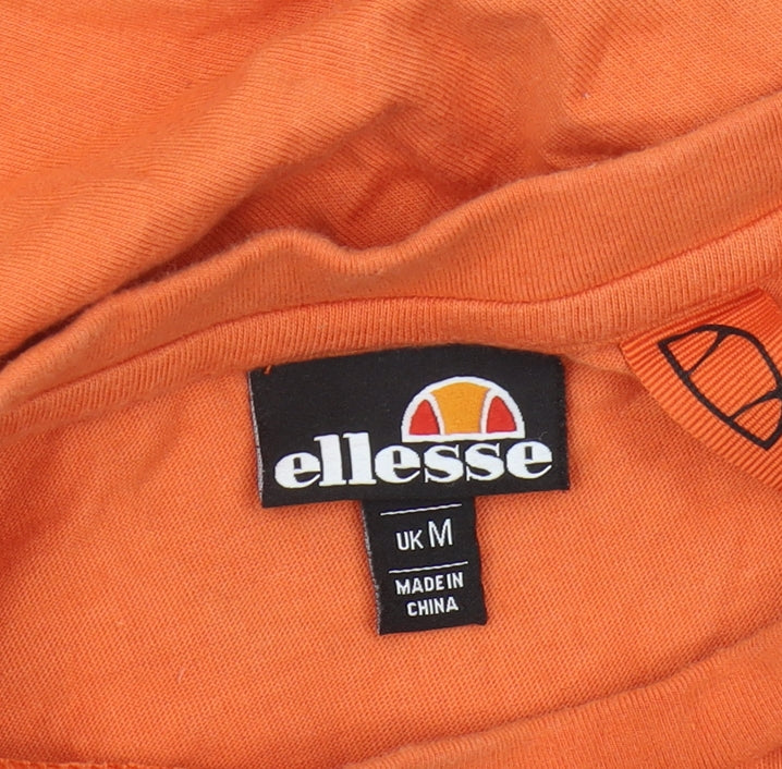 Ellesse Men's Orange Crew Neck T-Shirt M