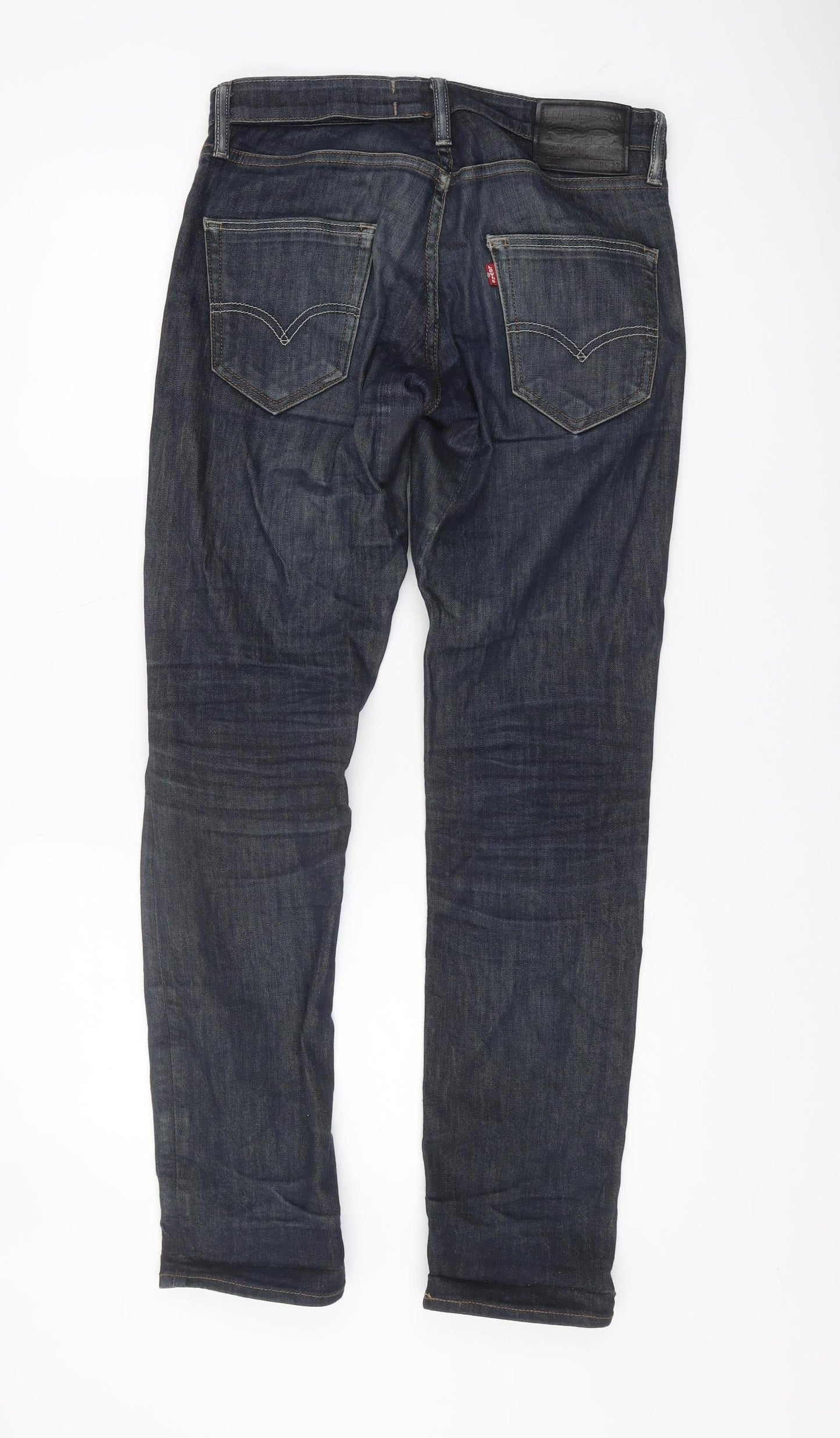 Levi's Men's Blue Skinny Jeans Size 30 Dark Denim