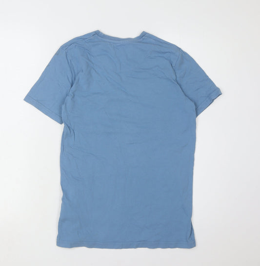 Ben Sherman Boys Blue T-Shirt, 12-13 Years, Graphic Logo