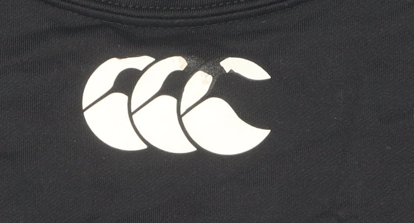 Canterbury Men's Black Long Sleeve Athletic Pullover L