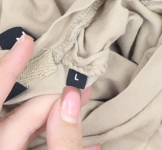 Jack & Jones Men's Beige Short Sleeve T-Shirt L