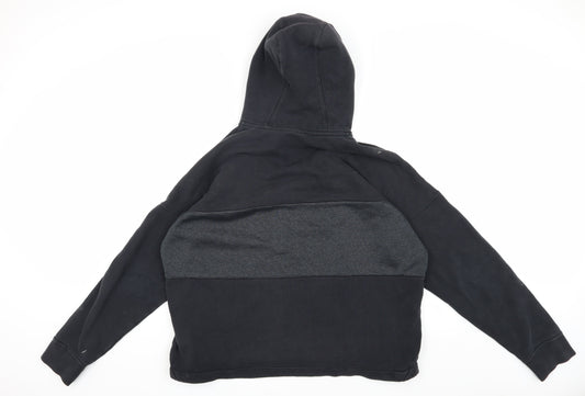 Nike Men's Black XL Pullover Hoodie with Logo