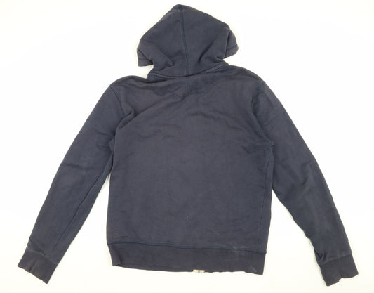 Jack & Jones Men's Blue XL Hooded Zip Jacket