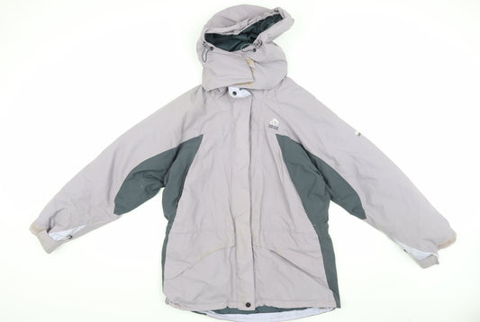 Craghoppers Women's Grey Waterproof Parka Jacket Size 10