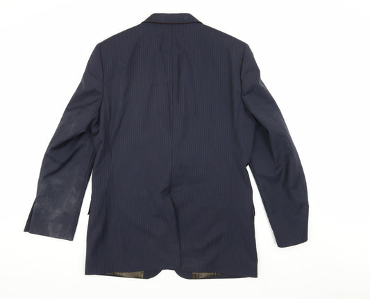 Ted Baker Men's Blue Striped Blazer, 40R