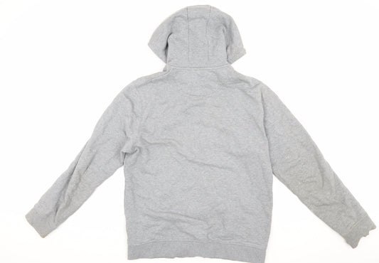 Lyle & Scott Men's Grey Hooded Jacket Size L