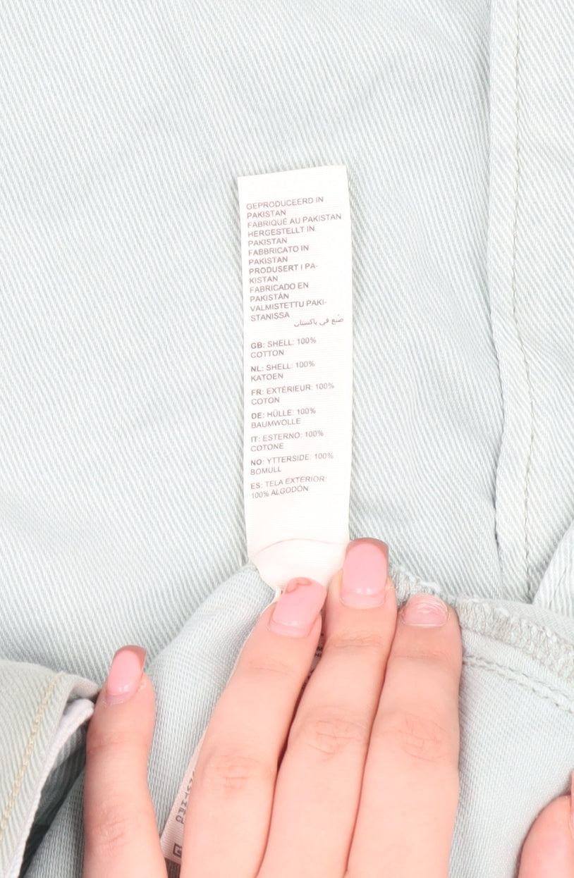 Fat Face Women's Blue Cargo Trousers Size 18