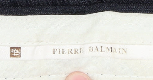 Pierre Balmain Men's Black Dress Pants, Size 34