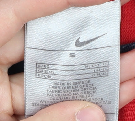 Nike Red Cropped T-Shirt, Unisex S, Casual & Sporty