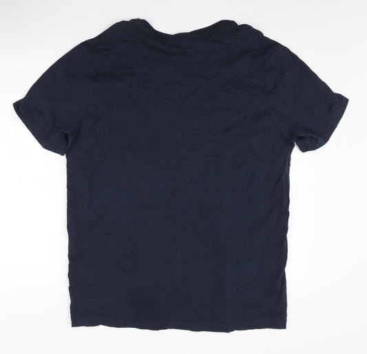 Champion Men's Blue 2XL Italia Sport T-Shirt