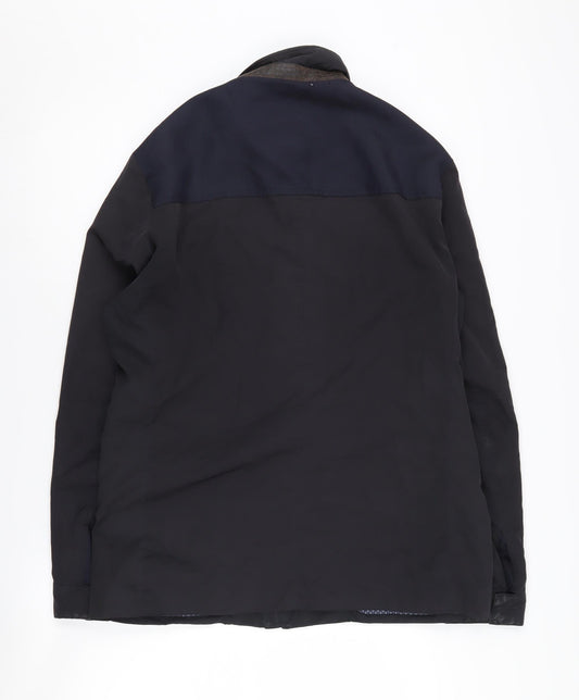 Ted Baker Men's Black Military Jacket, Size L