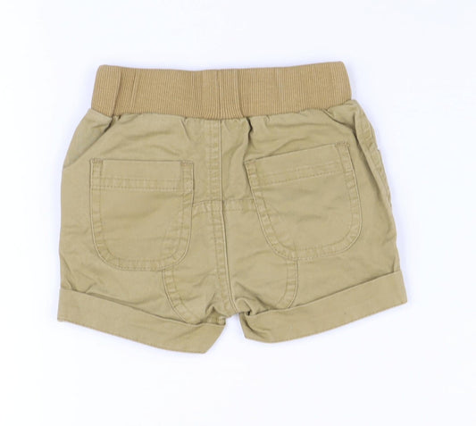 McKenzie Unisex Beige Baby Shorts 0-3 Months