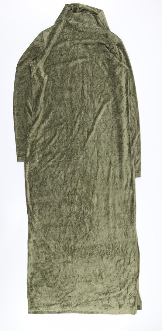 United Colors of Benetton Women's Long Green Dress S