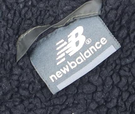 New Balance Men's Green Puffer Jacket M Full Zip