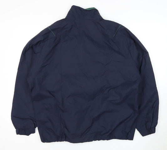 Marks and Spencer Men's Blue Nylon Jacket S