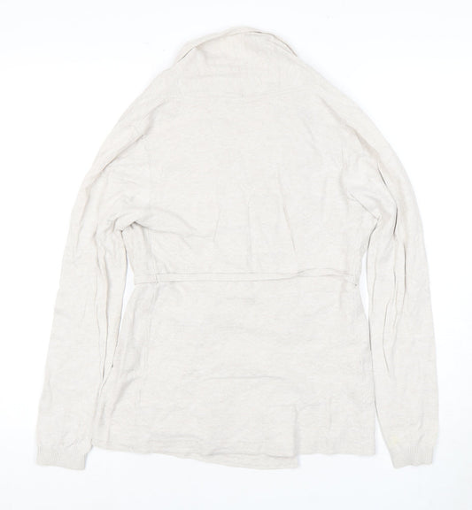 FatFace Women's Beige Wrap Jumper, Size 8