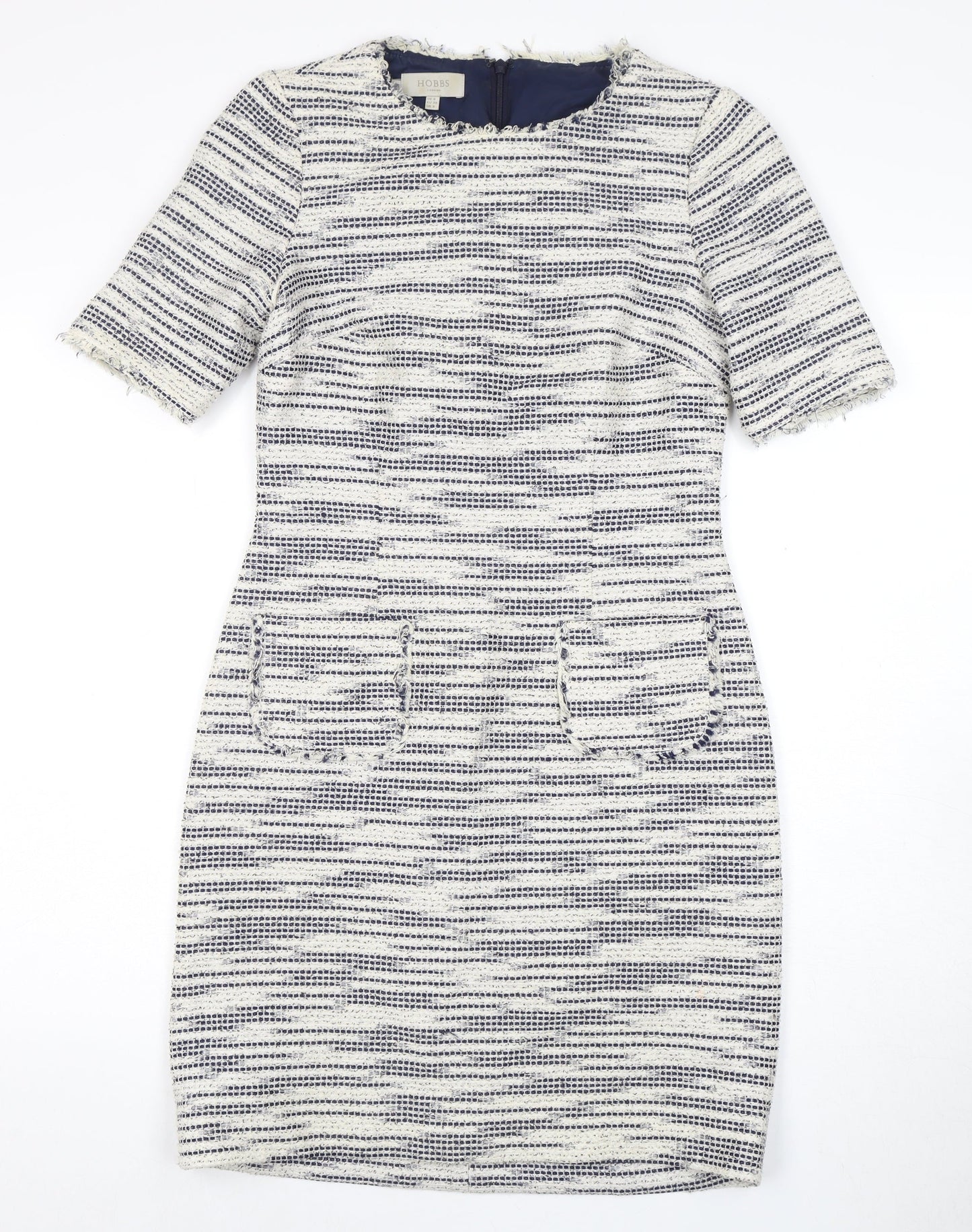 Hobbs Women's Multicolour Sheath Dress - Size 8