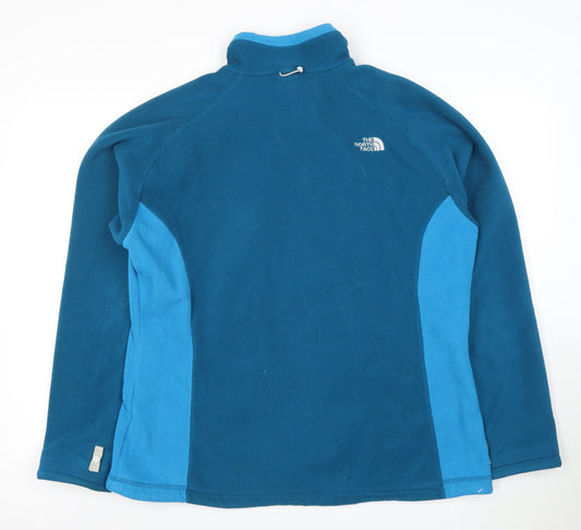 The North Face Women's Blue Fleece Jacket Size Regular