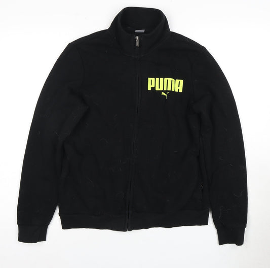 Puma Women's Black Full Zip Sweatshirt L