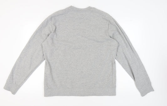 Champion Men's Grey Pullover Sweatshirt L