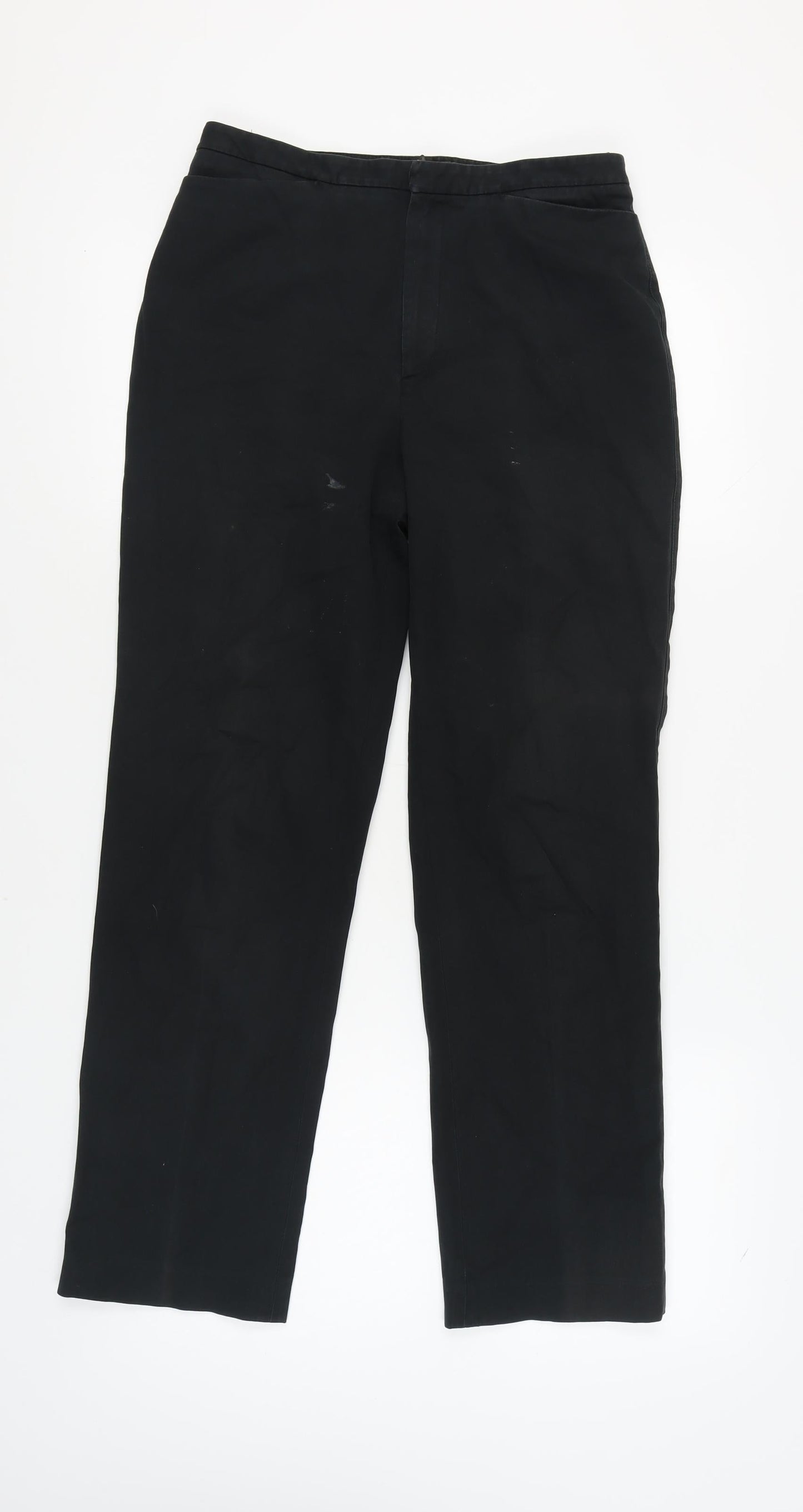 Banana Republic Women's Black Trousers, Size 10, Stretch