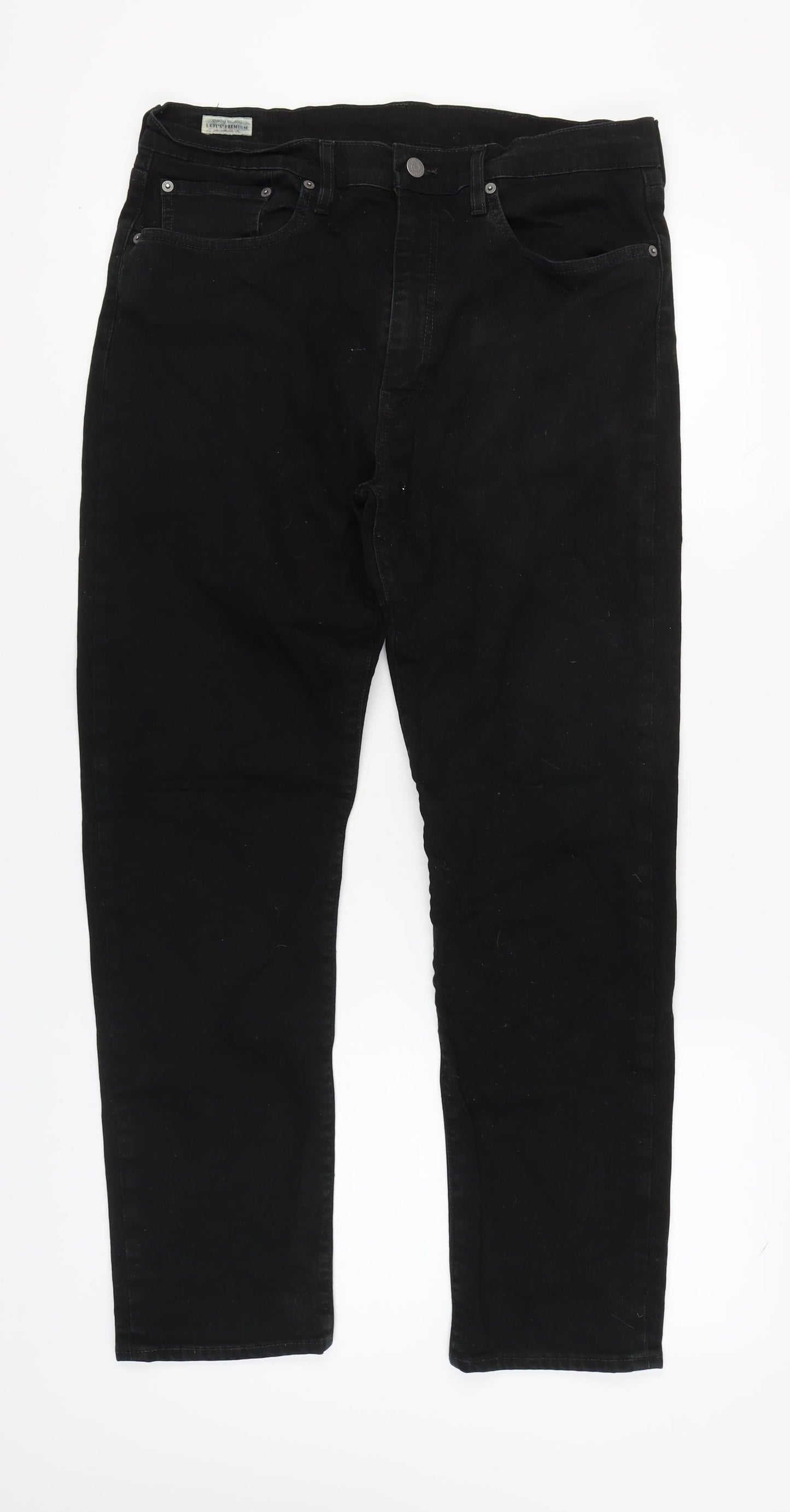 Levi's Men's Black Straight Jeans Size 36