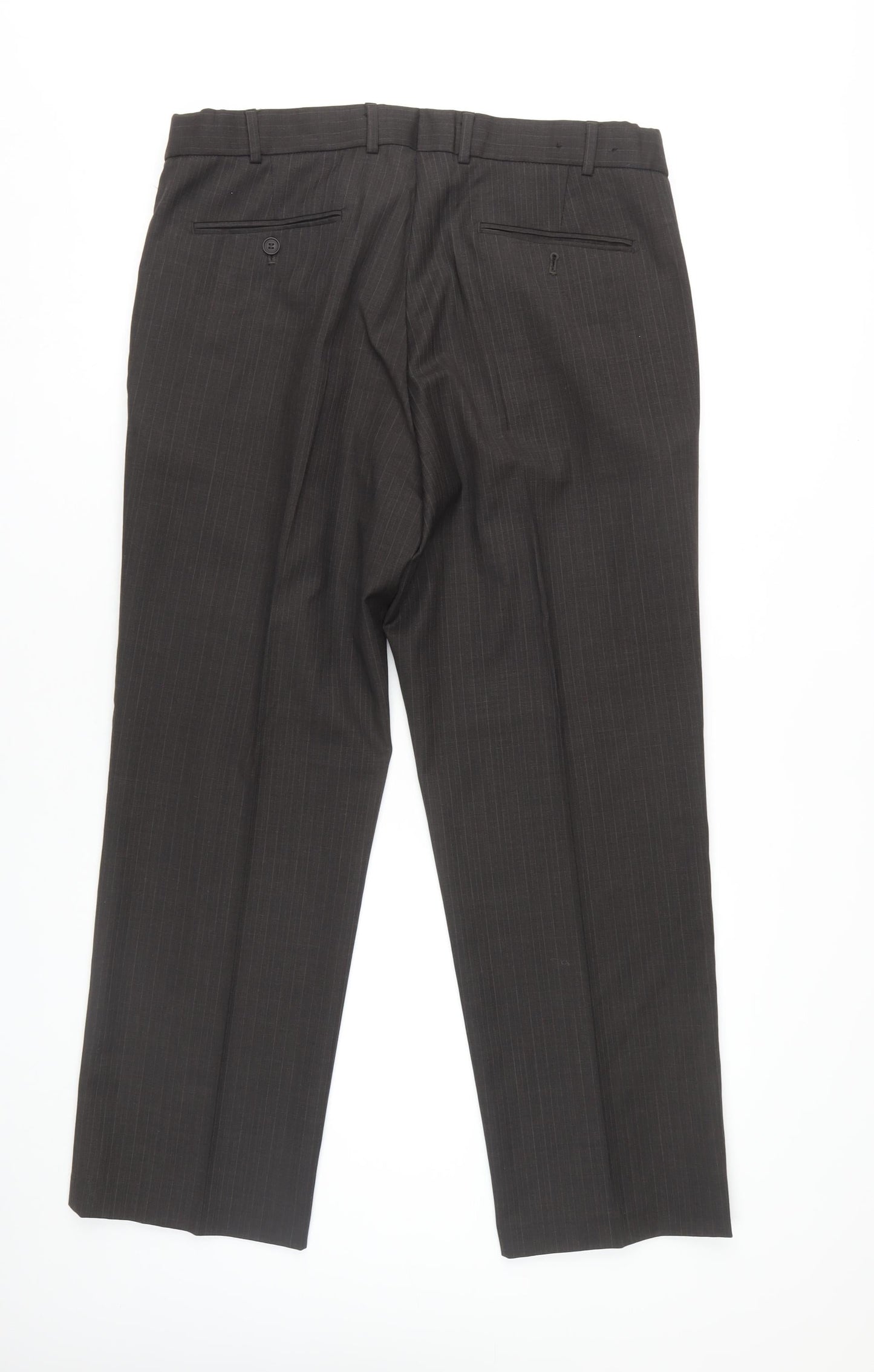 Jeff Banks Men's Black Dress Trousers 38L