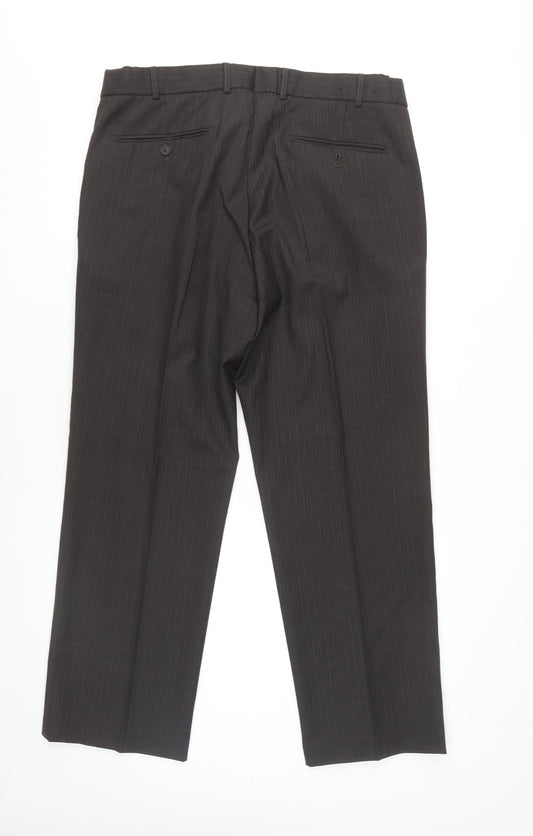 Jeff Banks Men's Black Dress Trousers 38L