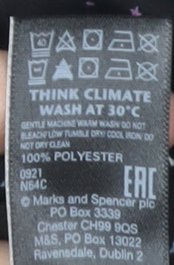 Marks and Spencer Women's Black Wrap Top