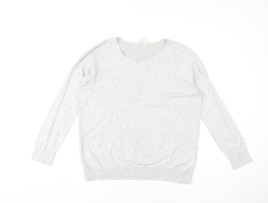 DKNY Women's Grey Pullover Jumper M