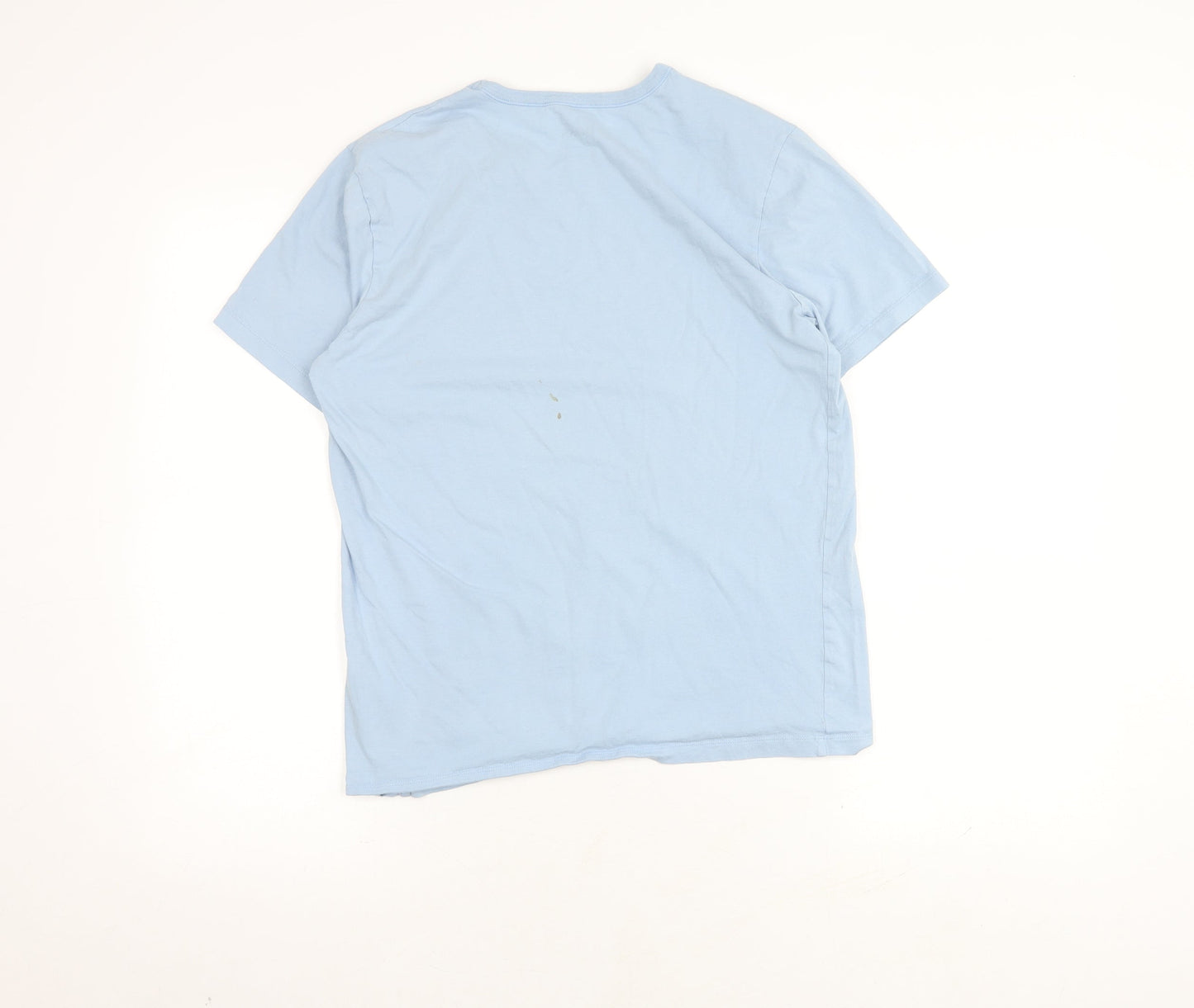 Hugo Boss Unisex Blue T-Shirt, Size M, Cotton, Casual