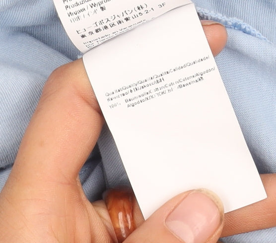 Hugo Boss Unisex Blue T-Shirt, Size M, Cotton, Casual