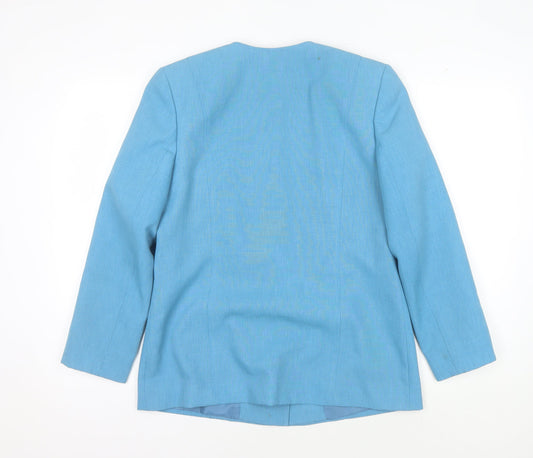 Eastex Women's Blue Suit Jacket Size 10