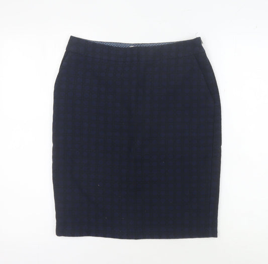 White Stuff Blue Women's Pencil Skirt - Size 8