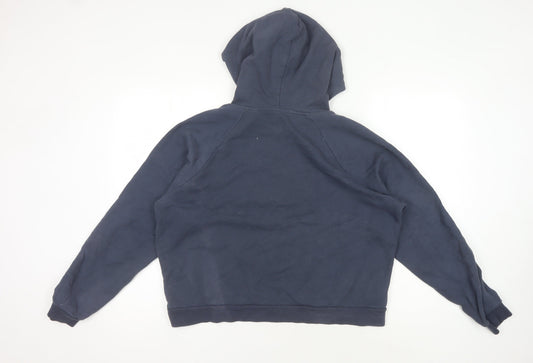 Jack Wills Women's Blue Pullover Hoodie Size 10