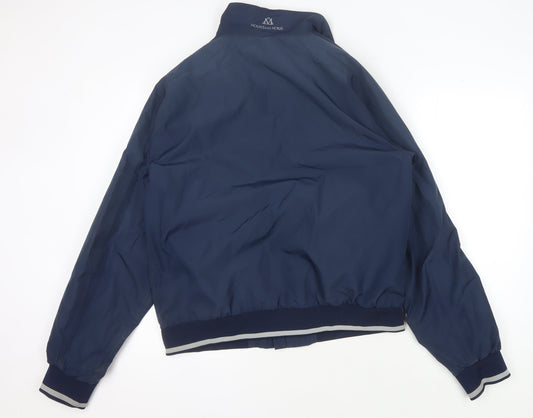 Mountain Horse Men's Blue Jacket M, Polyester, Zip, Lined