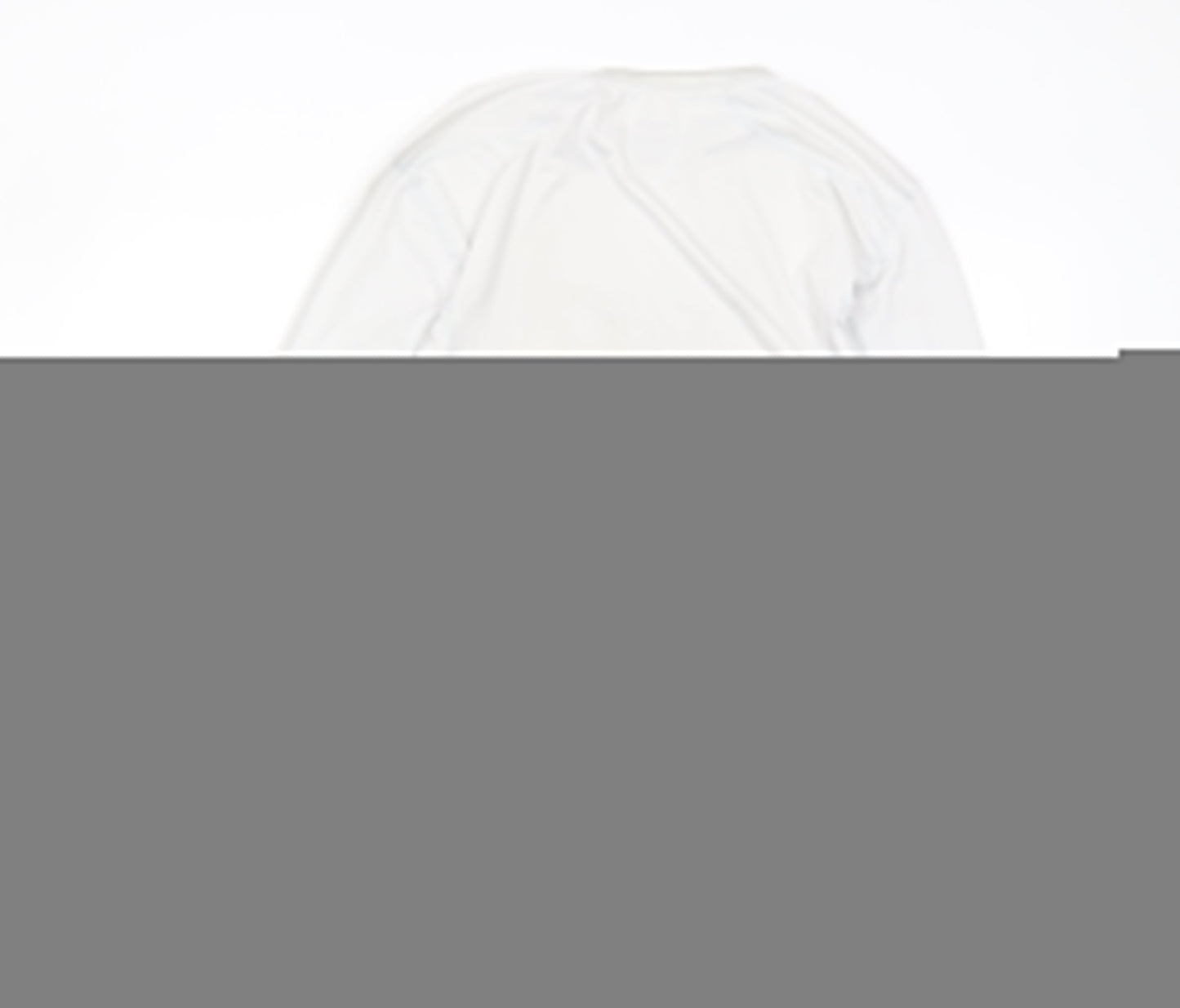 Nike Men's White 2XL Gym Compression Long Sleeve T-Shirt