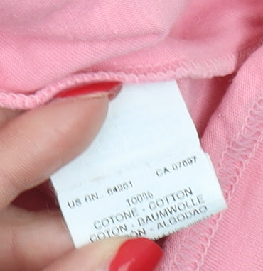 United Colors of Benetton Women's Pink T-Shirt S